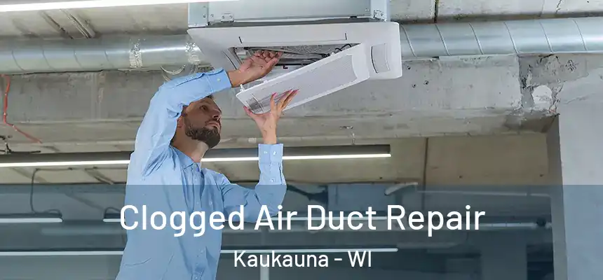 Clogged Air Duct Repair Kaukauna - WI